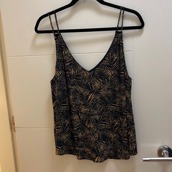 Gentle Fawn tank top in navy and gold - Picture 1 of 4
